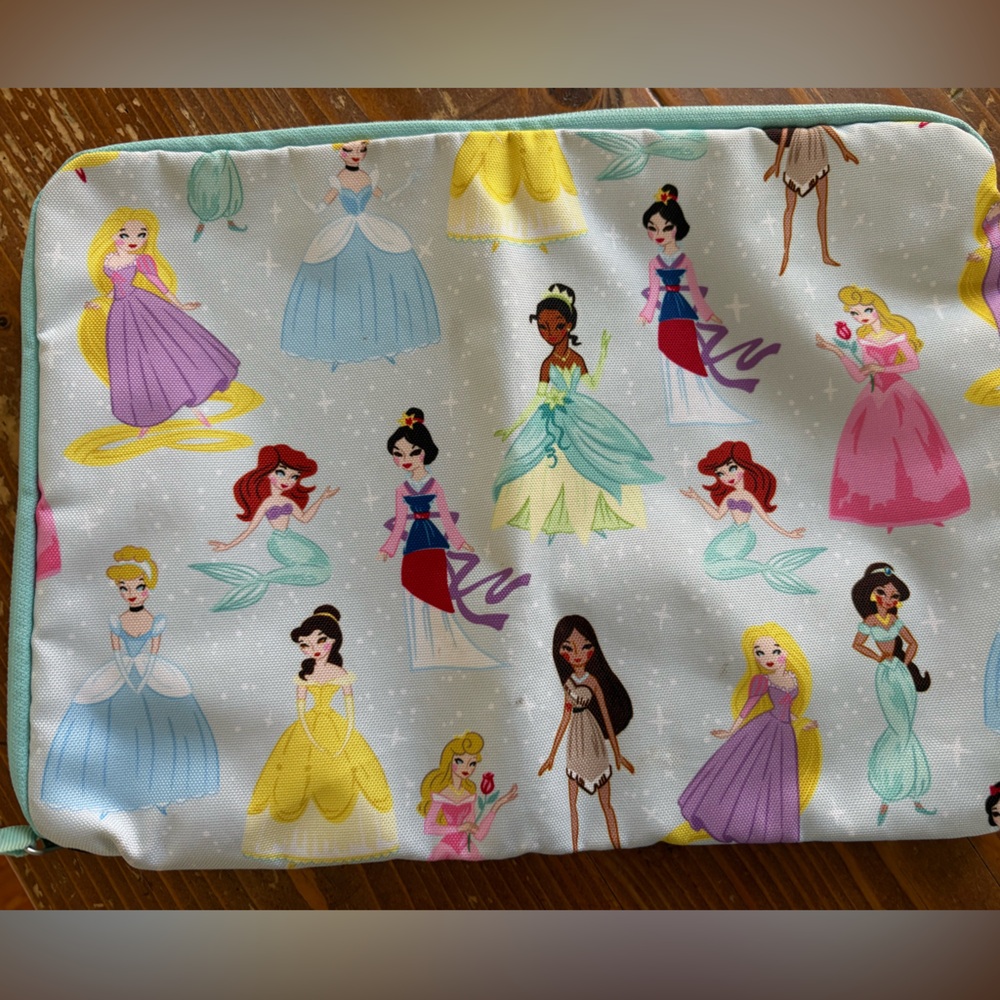Pottery Barn wet bag Disney Princess Print